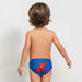 Vue arrière du slip de bain Spiderman Marvel avec motifs et couleurs vives