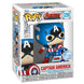 Figurine Funko POP Captain America exclusive Marvel Avengers en vinyle 9cm dans sa boîte fenêtre