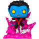 Vue latérale de la figurine POP Nightcrawler Marvel avec ses couleurs vives et son design unique