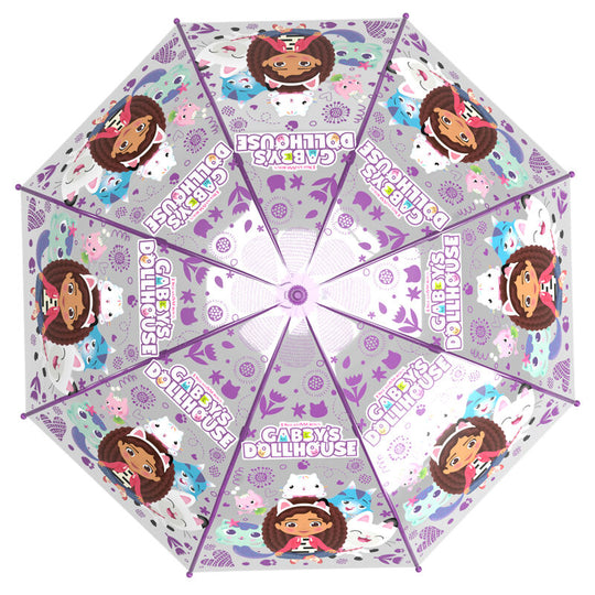 Détail de la poignée crochet ergonomique du parapluie Gabby 48 cm de CYP BRANDS