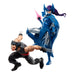 Vue de face de la figurine Wolverine Marvel Legends avec costume classique