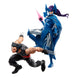Vue de face de la figurine Wolverine Marvel Legends avec costume classique