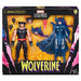Figurine Wolverine Marvel Legends 15cm en position dynamique avec griffes déployées