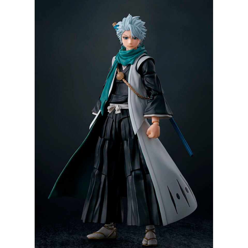 Figurine TAMASHII NATIONS Toushiro Hitsugaya avec accessoires interchangeables