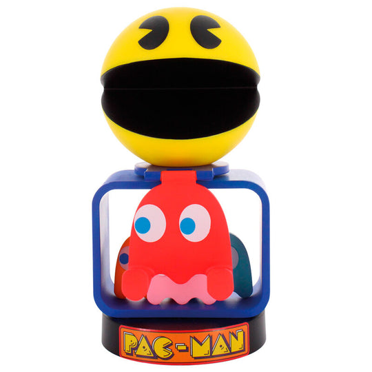 Vue de face du support clip Pac Man 20cm pour manettes EXQUISITE GAMING