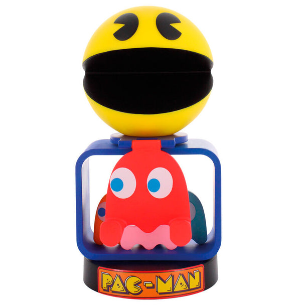 Vue de face du support clip Pac Man 20cm pour manettes EXQUISITE GAMING