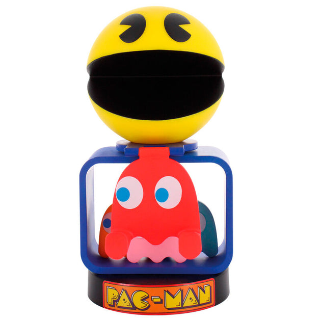Vue de face du support clip Pac Man 20cm pour manettes EXQUISITE GAMING