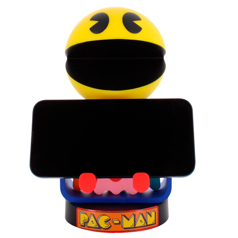 Vue latérale du support clip Pac Man montrant son épaisseur compacte
