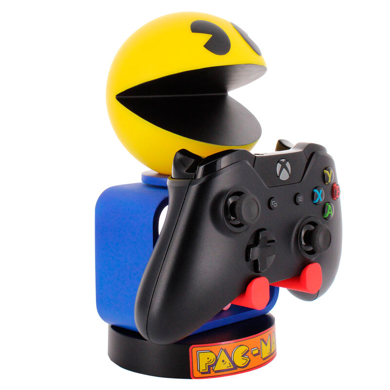 Support clip Pac Man utilisé avec un smartphone en mode horizontal
