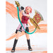 Détail du visage expressif de la figurine Sakura Haruno Naruto Shippuden avec accessoires inclus