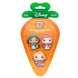 Vue rapprochée des figurines Funko POP Disney Princess Rapunzel, Ariel et Jasmin dans leur emballage Carrot Pocket