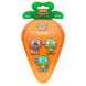 Vue rapprochée du blister Funko Pop Carrot Pocket avec les figurines Splinter, Leonardo et Raphael des Ninja Turtles