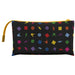 Vue de face de la trousse triple Pokémon CYP BRANDS avec motifs colorés et fermeture éclair
