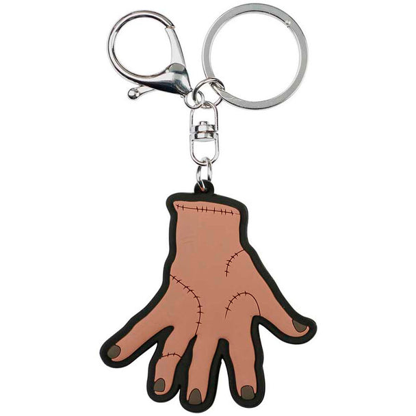 Porte-clés Wednesday Thing KARACTERMANIA avec design détaillé sur fond blanc