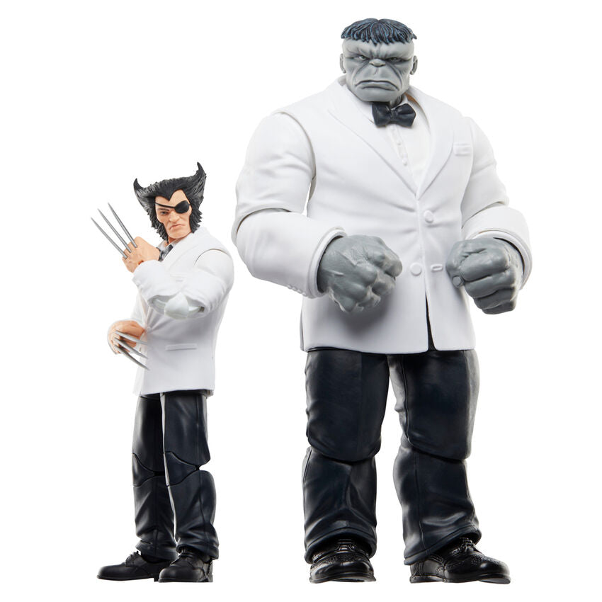 Pack complet des figurines Wolverine Marvel Legends avec accessoires inclus