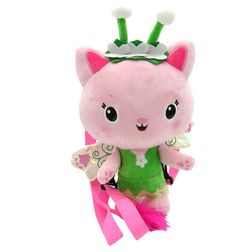 Sac à dos en peluche Gabbys Dolls House modèle Hadygata de couleur vive avec bretelles réglables, parfait pour enfants.