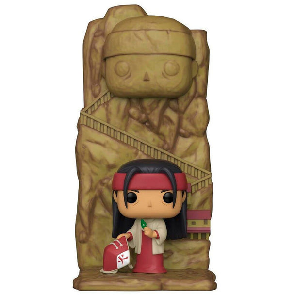 Vue latérale de la figurine Funko POP Deluxe Hashirama Senju Boruto, montrant les couleurs vives et la finition précise
