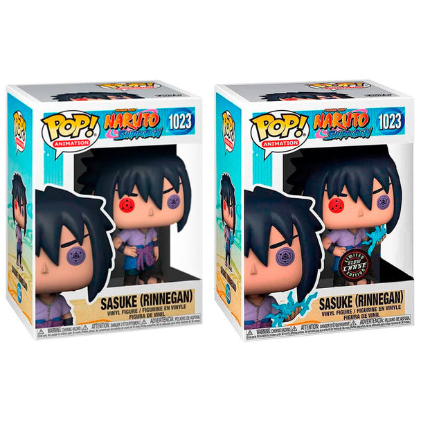Version Chase exclusive de la figurine Funko POP Sasuke Naruto Shippuden avec détails uniques
