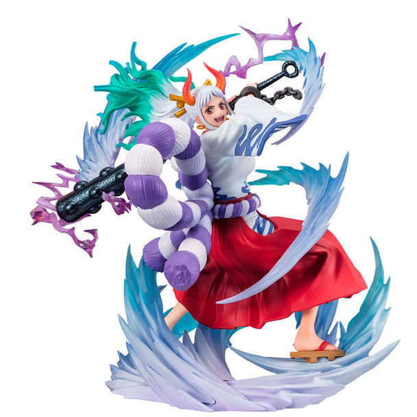 Figurine Yamato One Piece Bounty Rush 5e anniversaire vue de face en PVC 21cm