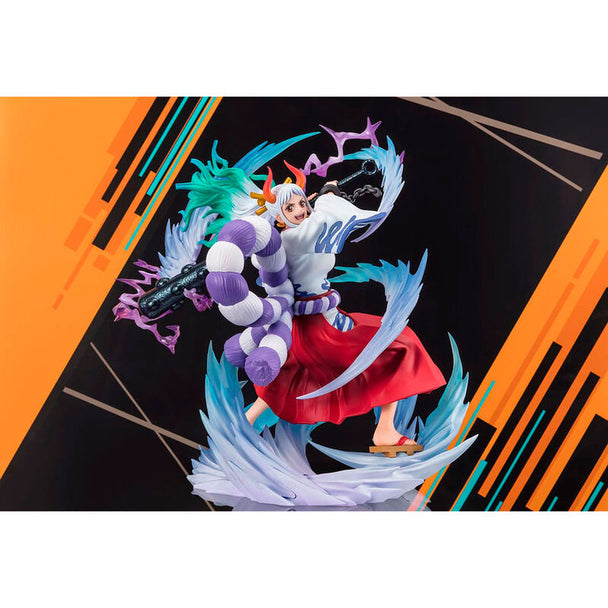 Détail du visage expressif de la figurine Yamato édition TAMASHII NATIONS