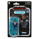 Figurine Mandalorian Fleet Commander articulée de 9,5 cm vue de face avec accessoires