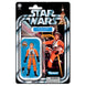 Figurine articulée Luke Skywalker pilote X-Wing de 9,5 cm vue de face avec casque