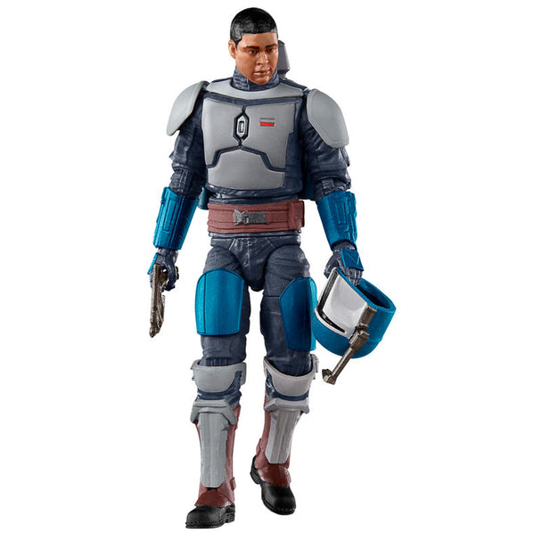 Détail du casque et armure de la figurine Mandalorian Fleet Commander HASBRO