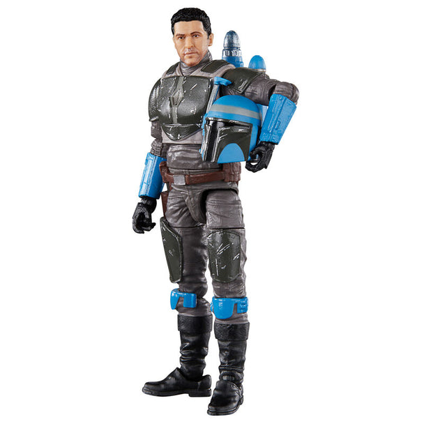 Zoom sur le visage détaillé de la figurine Axe Woves de 9,5 cm HASBRO