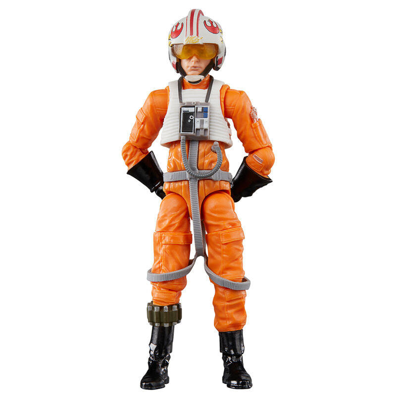 Figurine Star Wars Luke Skywalker Vintage Collection avec bras mobiles et accessoires