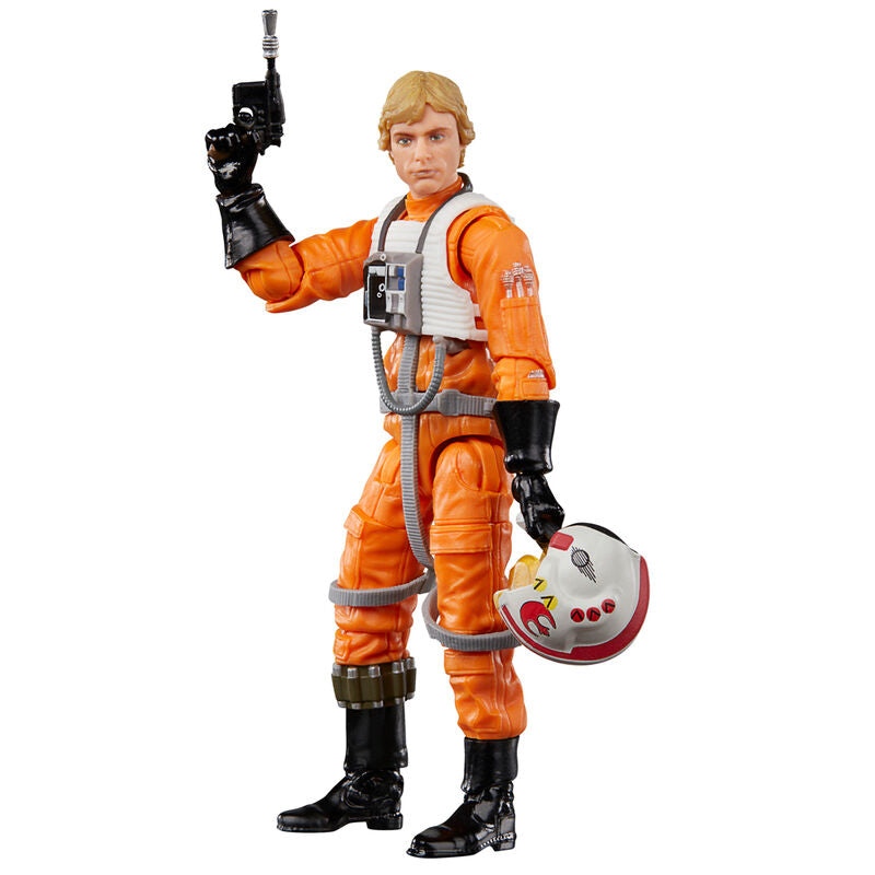 Emballage officiel HASBRO de la figurine Luke Skywalker pilote X-Wing 9,5 cm