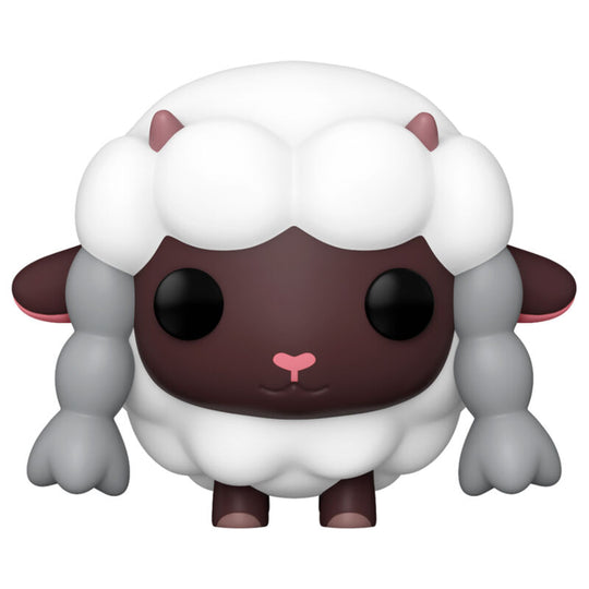 Figurine Funko POP en vinyle représentant le Pokémon Wooloo de 9 cm dans sa boîte cadeau officielle
