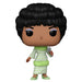 Emballage de la figurine Funko POP Aretha Franklin montrant le design coloré et le logo Funko