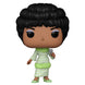 Emballage de la figurine Funko POP Aretha Franklin montrant le design coloré et le logo Funko