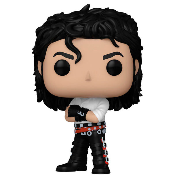 Packaging original de la figurine Funko POP Michael Jackson, boîte collector avec design coloré et logo Funko