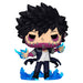 Vue rapprochée de la figurine Funko POP Dabi avec ses détails fidèles au personnage de l'anime My Hero Academia.