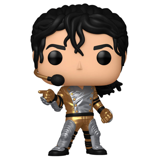 Figurine Funko POP Michael Jackson en vinyle, 9 cm, présentée dans sa boîte cadeau originale
