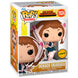 Vue de face de la figurine Funko POP Ochaco Uraraka avec ses couleurs vives et détails soignés