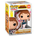 Image rapprochée de la tête de la figurine Funko POP Ochaco Uraraka montrant son expression dynamique