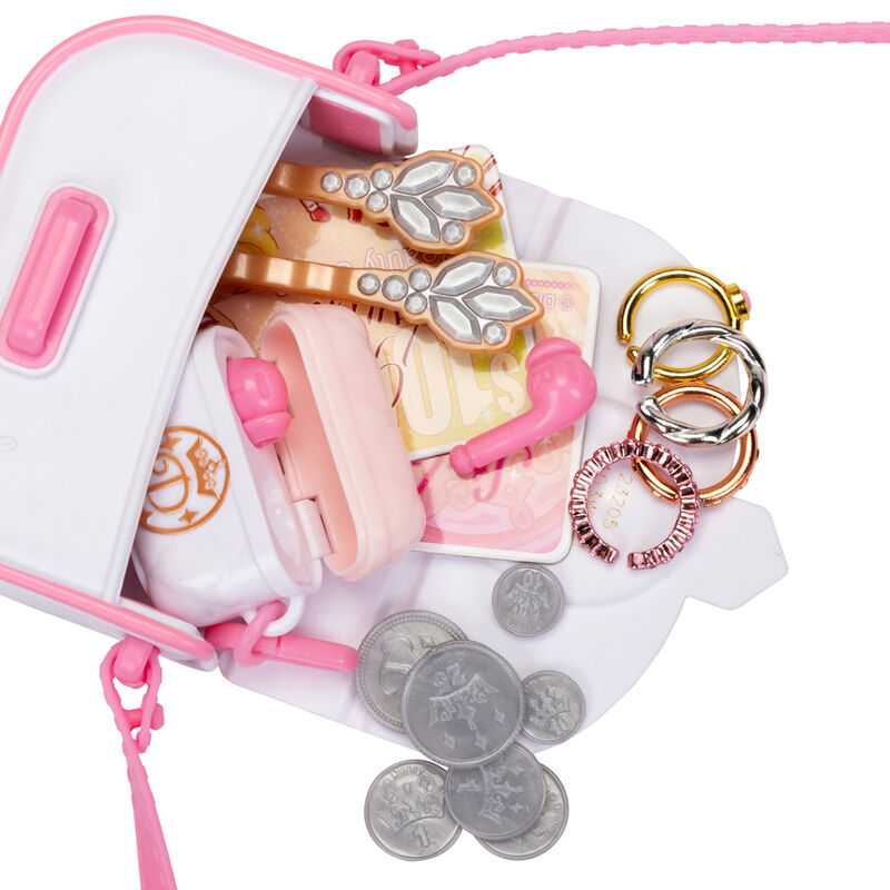 Zoom sur le logo JAKKS PACIFIC sur le sac Disney Princess Chic