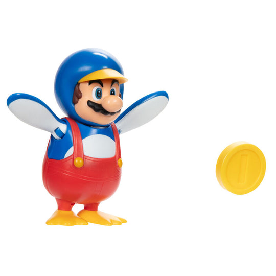 Vue arrière de la figurine Super Mario Bros Série 31 de 10 cm mettant en valeur les détails du design