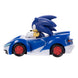Vue latérale du véhicule Sonic the Hedgehog avec détails colorés et échelle 1:64