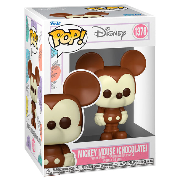 Vue rapprochée de la figurine vinyle Funko POP Mickey Mouse avec détails classiques Disney
