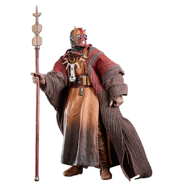 Détail du visage du Chef Tusken de la figurine HASBRO Black Series 15 cm
