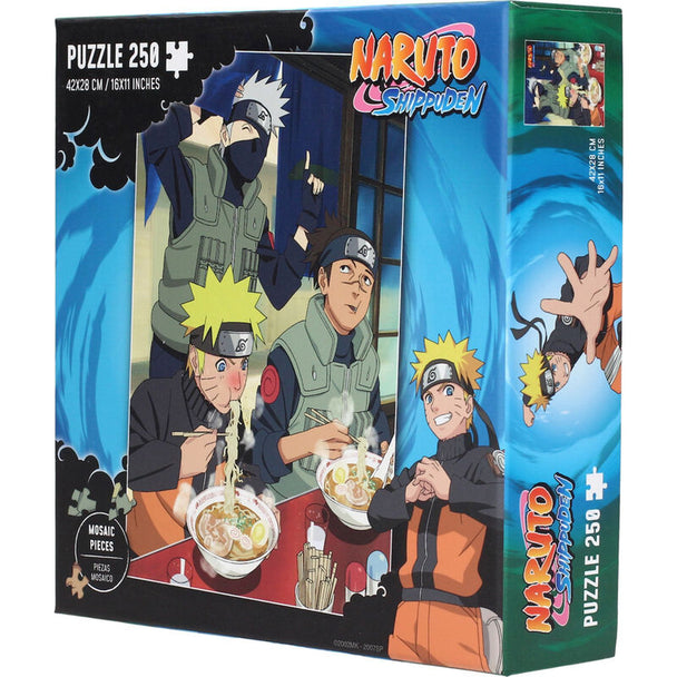 Puzzle Naruto Shippuden Ramen 250 pièces de SD TOYS, dimensions 42x28cm, image du bol de ramen emblématique du manga.