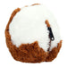 Peluche Gizmo Gremlins posée debout sur fond blanc, montrant sa taille et ses couleurs authentiques