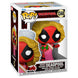 Figurine Funko POP Deadpool Beauty Pageant de 9 cm avec costume coloré dans sa boîte cadeau