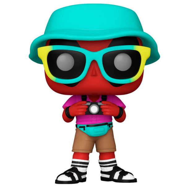 Boîte cadeau officielle Funko POP Marvel Deadpool Tourist, idéale pour collectionneurs et fans