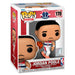 Vue rapprochée de la figurine Funko POP Jordan Poole avec détails précis et couleurs vives des Washington Wizards