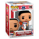 Vue rapprochée de la figurine Funko POP Jordan Poole avec détails précis et couleurs vives des Washington Wizards