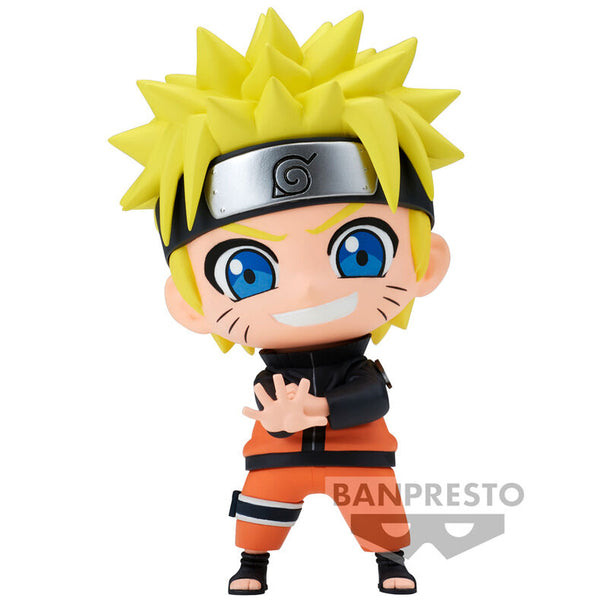 Figurine Naruto Uzumaki 10cm vue de face avec détails précis et couleurs vives